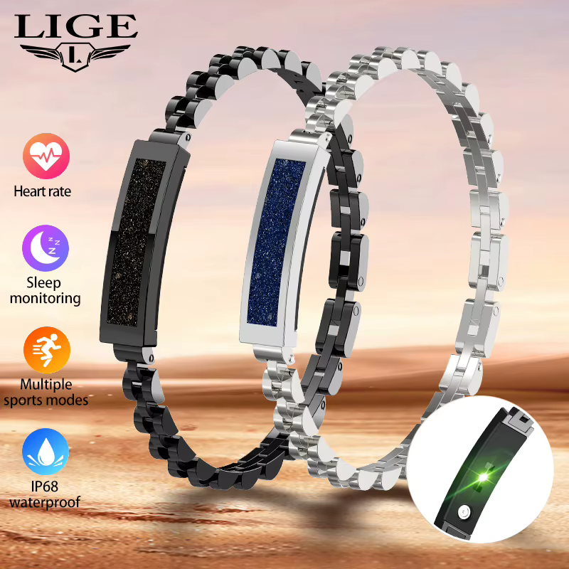 Nouvelle Montre Connectée 2026 Podomètre Bracelet Intelligent Santé Femme Homme Sport Fitness Étanche Suivi Fréquence Cardiaque Sommeil