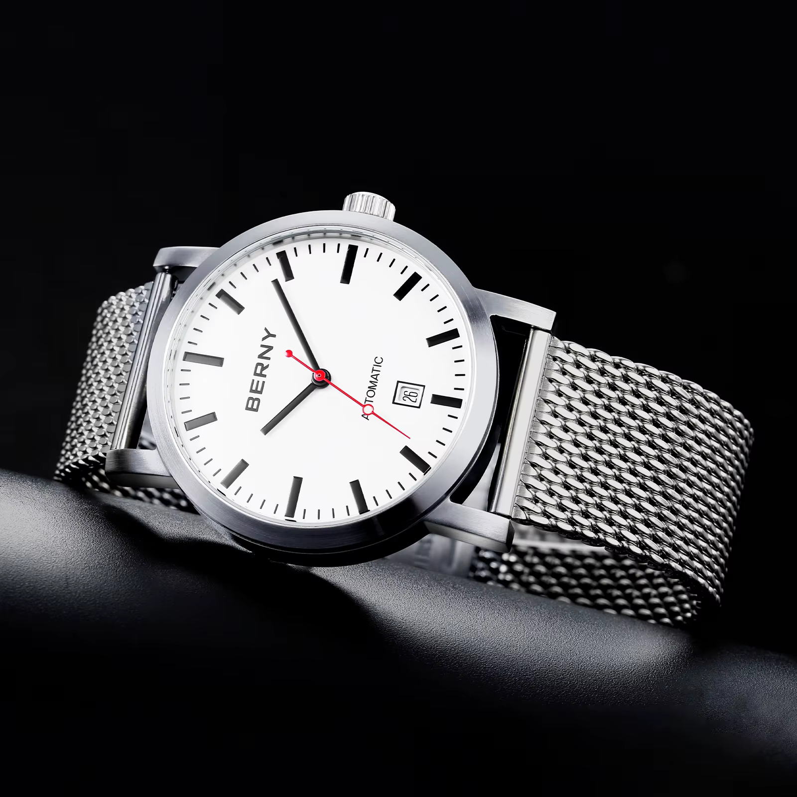 BERNY – montre-bracelet mécanique pour hommes
