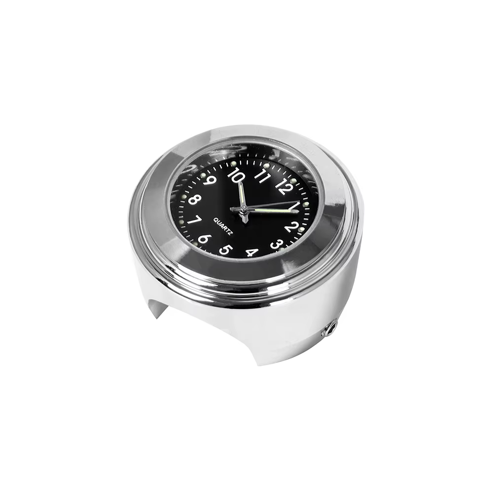 Montre à quartz étanche Shoous pour guidon de moto