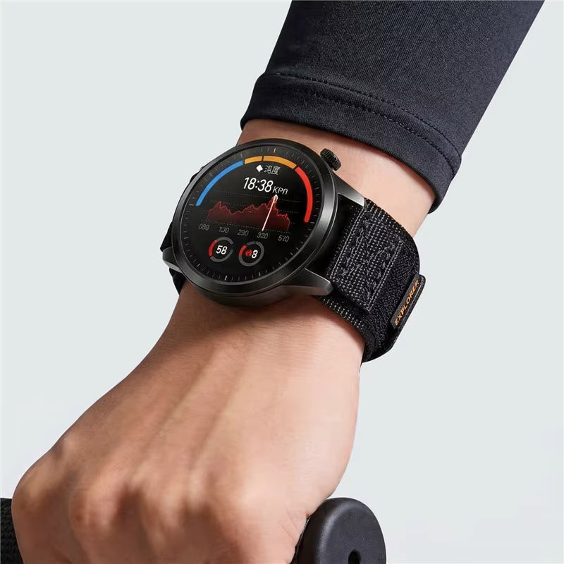 Bracelet de montre en nylon à boucle auto-agrippante 16mm 18mm 20mm 22mm à libération rapide pour hommes, sport et plein air, bracelet de remplacement pour Casio et Seiko
