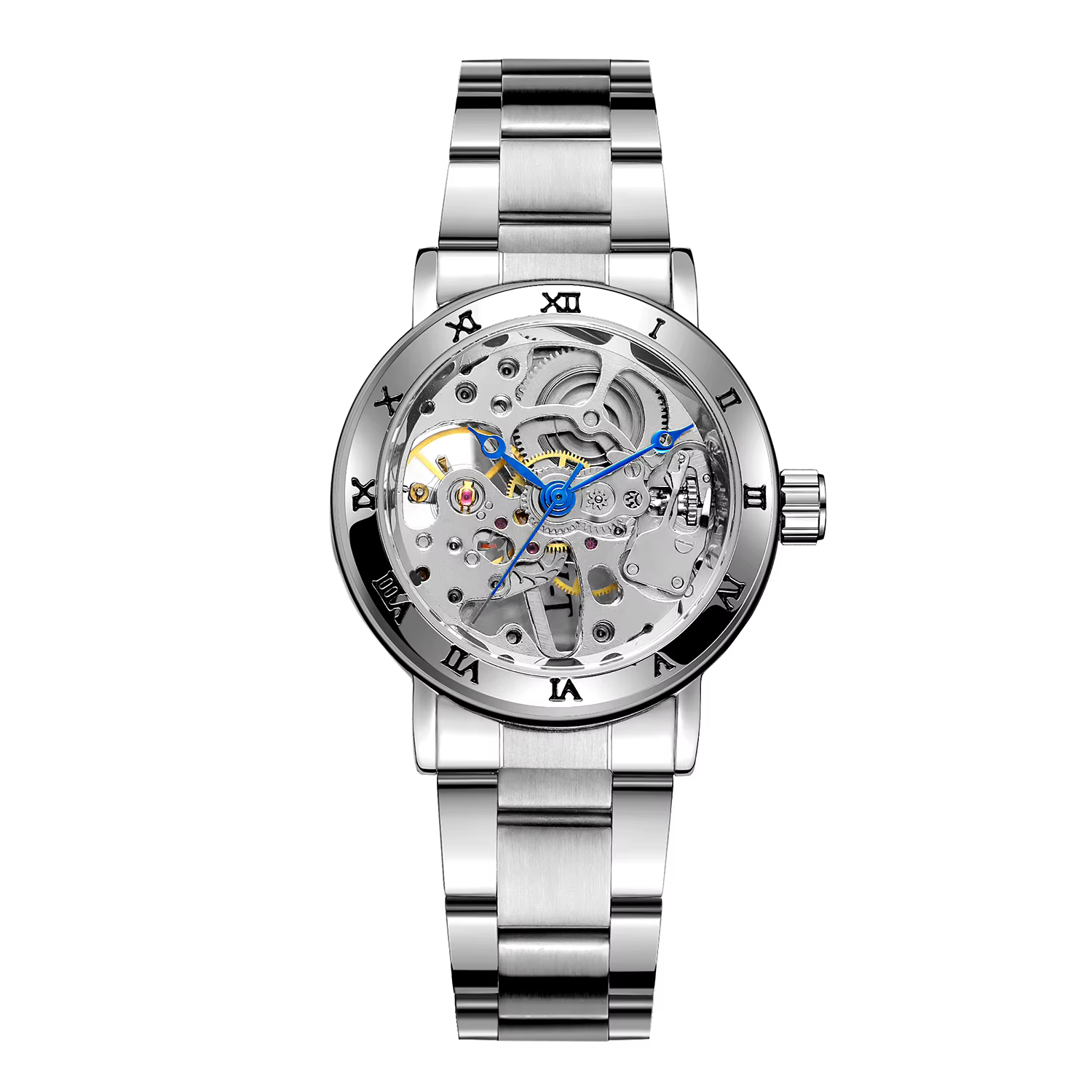 WINNER – montre mécanique squelette pour femmes