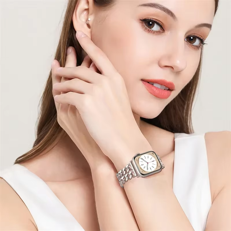 Bracelet à maillons pour Apple Watch
