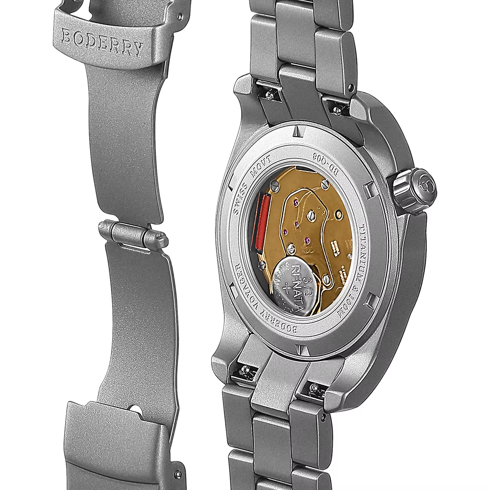 Boderry VOYAGER 38 Field Watch Mouvement à quartz