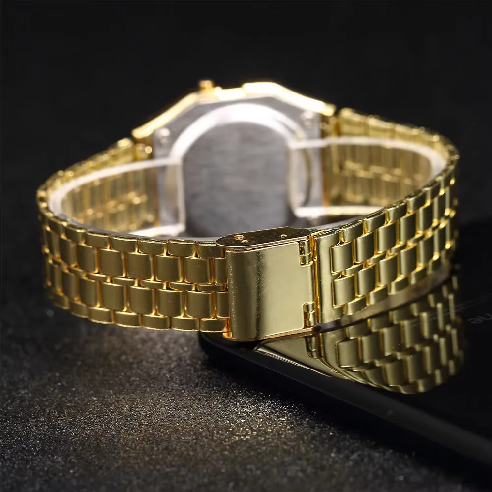 Nouvelle montre numérique LED pour hommes multifonction alarme horloge électronique étanche Simple