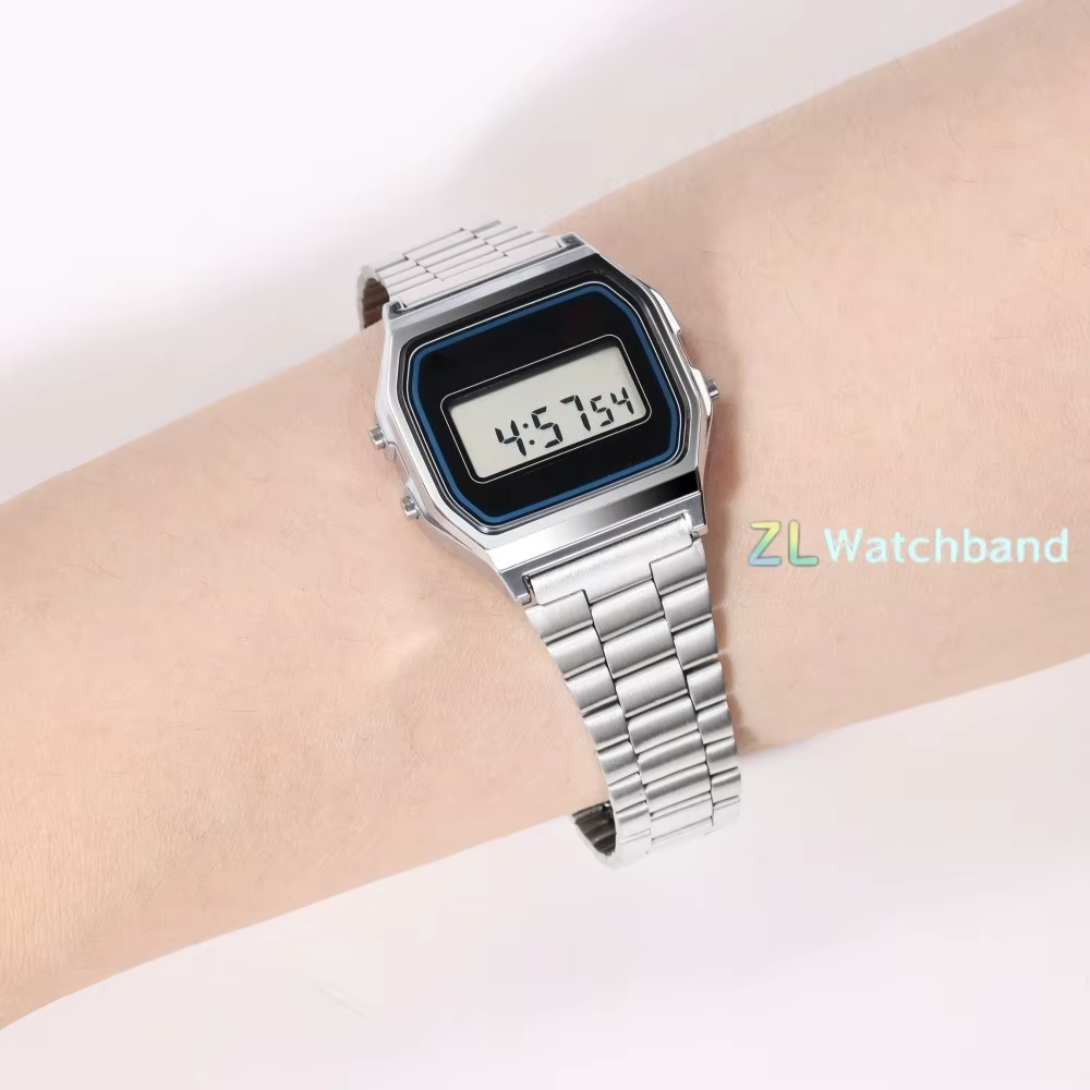 Bracelet de montre pour Casio F-91W F105 F108 A158W A168 AE1200 AE1300