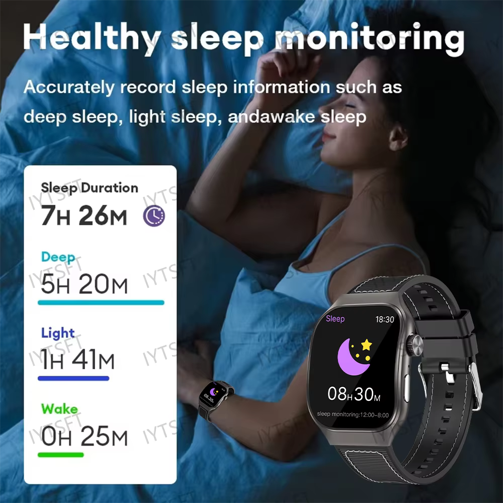 LAXASFIT 2.01 pouces écran incurvé montre intelligente pour hommes Bluetooth 5.3 HD appel plusieurs Modes de sport femme