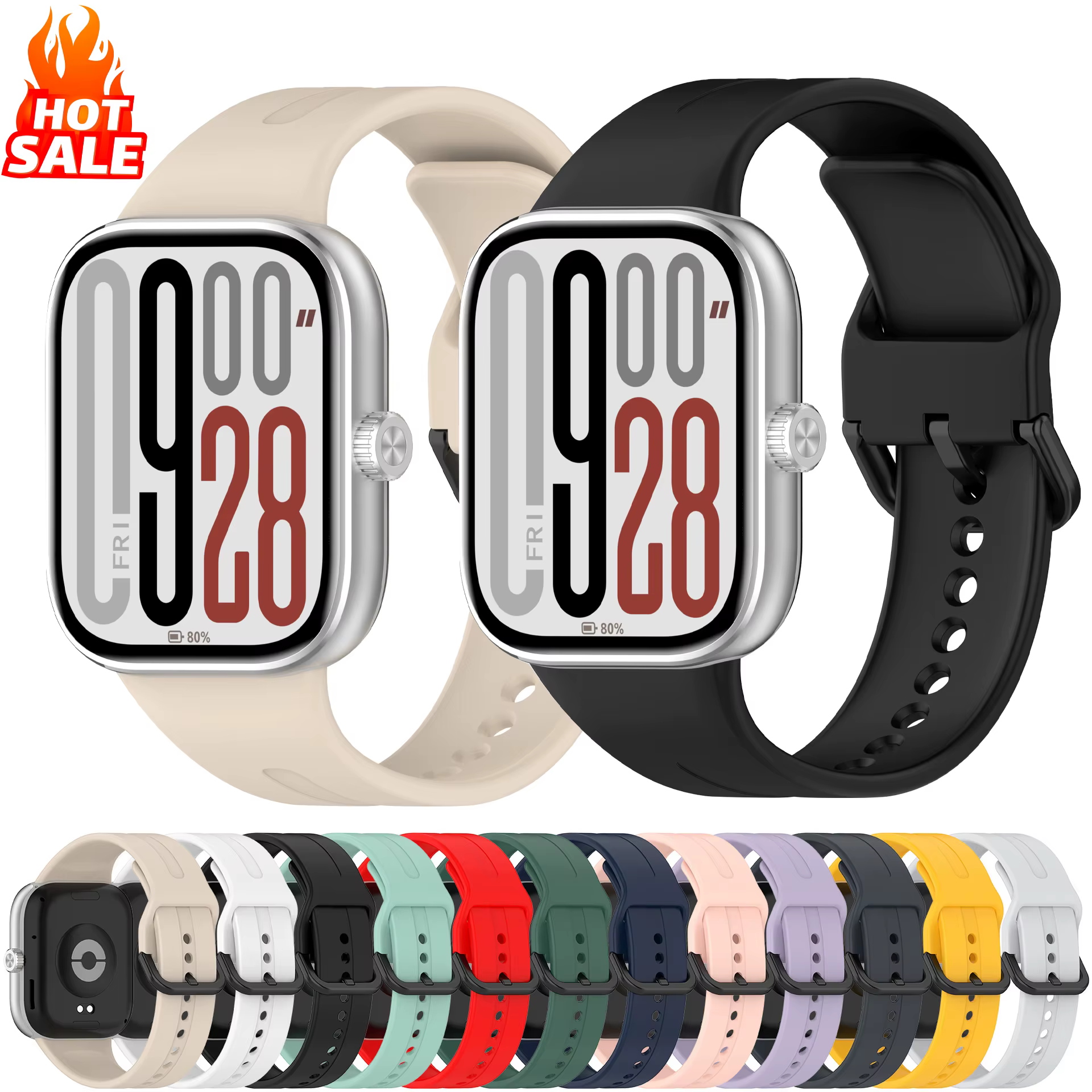 Bracelet en Silicone d'origine pour montre Redmi 6 5 4 5 eSIM