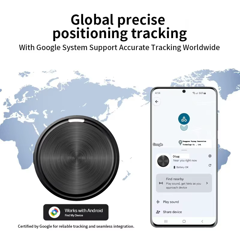 AirTag Tracker pour Android localisateur intelligent fonctionne avec Google trouver mon appareil sac clé animal de compagnie personnes âgées recherche suivi