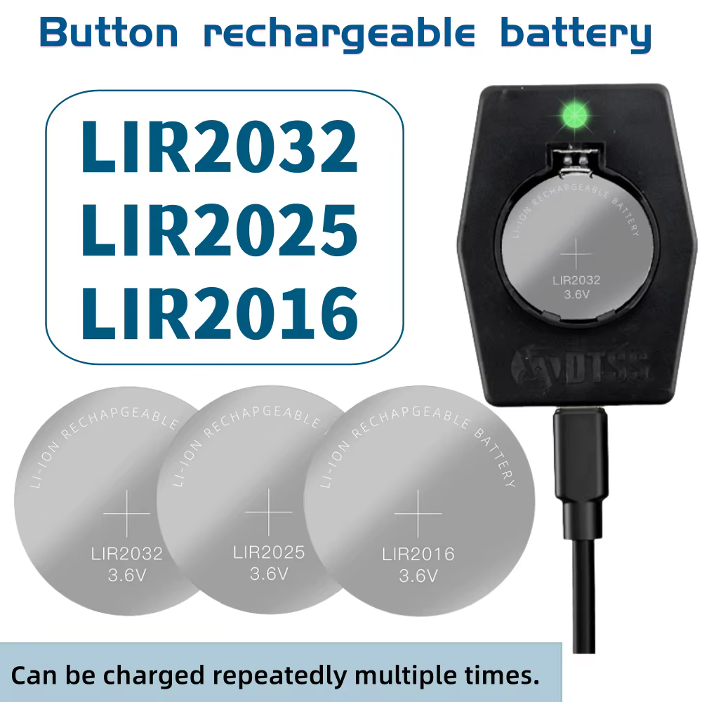 Batterie rechargeable au lithium LIR2032 LIR2025 LIR2016