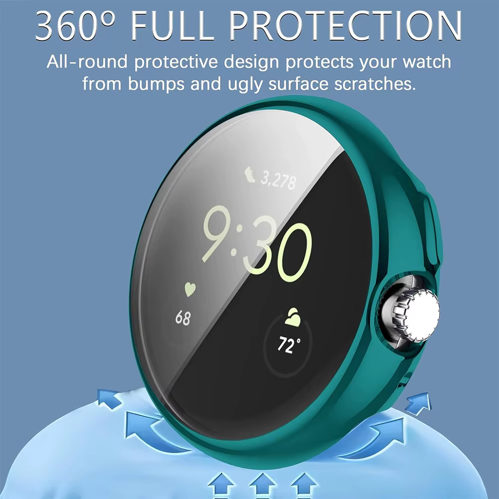 Coque de protection d'écran pour Google Pixel Watch 3