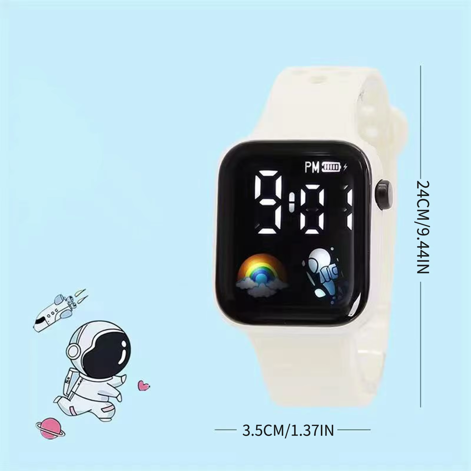 Montre intelligente de sport électronique pour enfants
