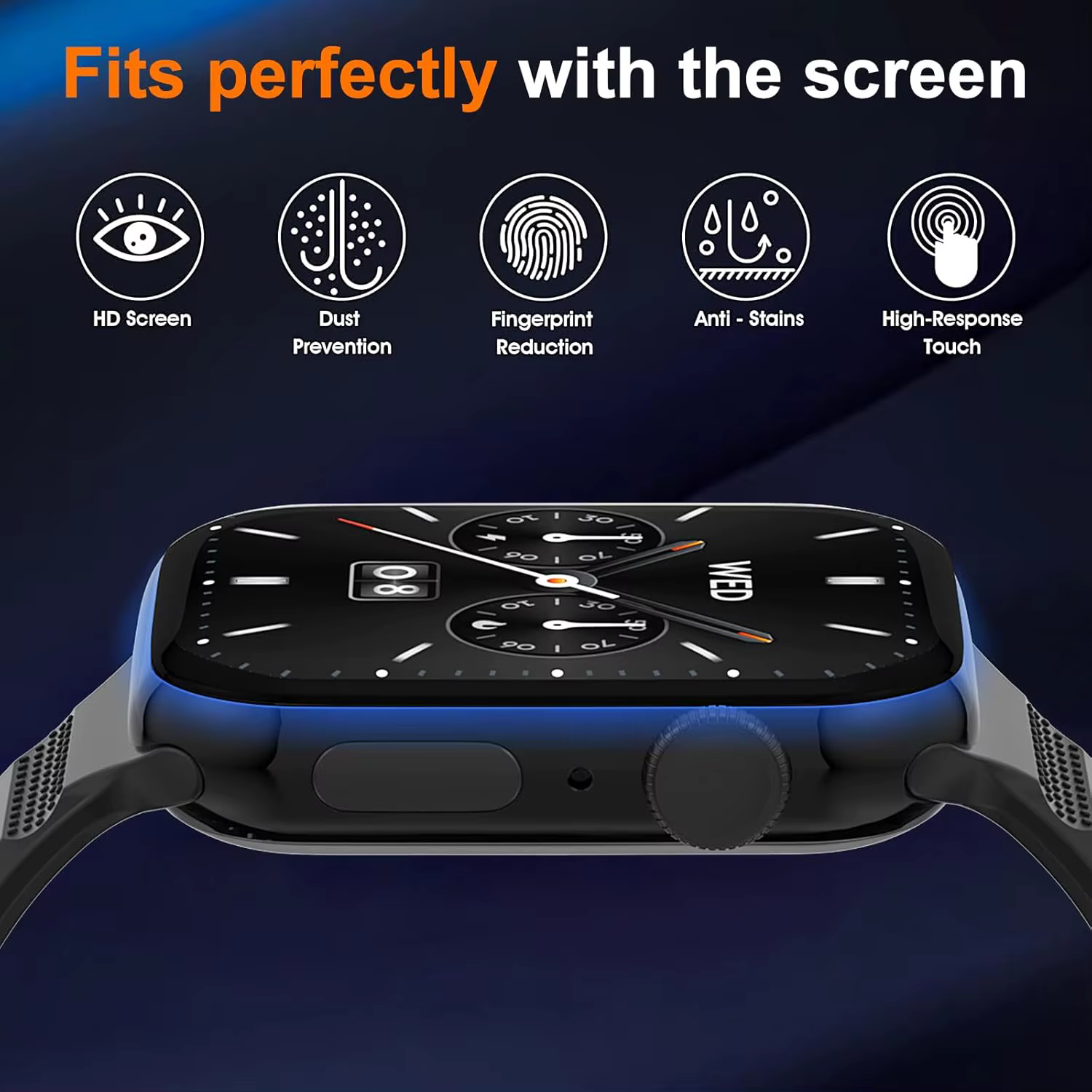 Film protecteur pour Apple Watch 44mm 45mm 40mm 41mm 49mm 42 38mm