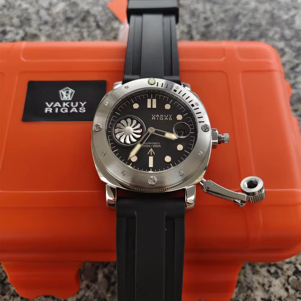 Vakuy montre mécanique automatique sous-marin militaire longue série de mars mouette commémorative ST25 lumineux étanche grand Dia