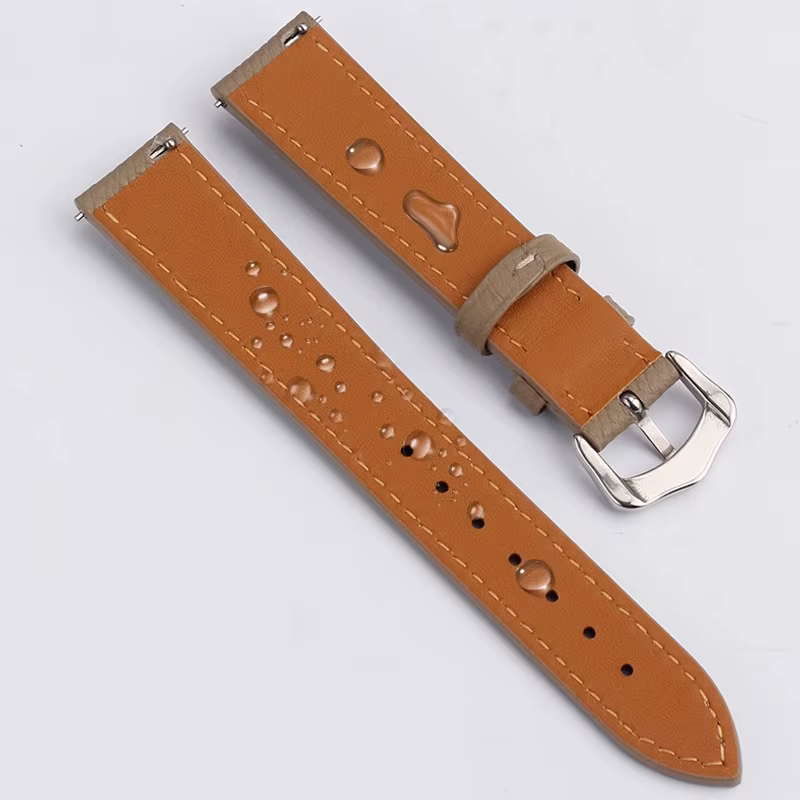 Bracelet de montre en cuir de vache pour Cartier Tank SOLO London Clé de 14 16 18 20mm noir marron blanc gris hommes