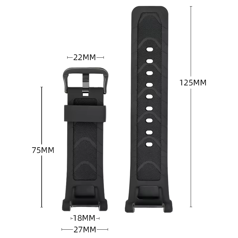 Pour mol G choc PRG-40T PRG-240T PRG-240-1 PRG-40-3v Hommes Étanche En Caoutchouc Remplacement Bracelet Montre Bande