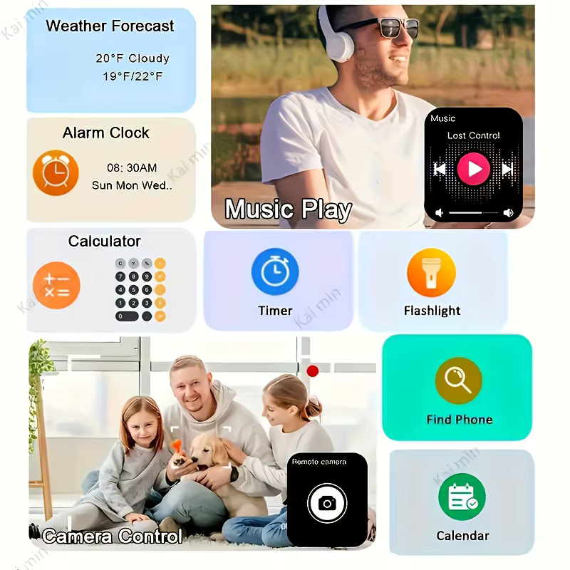 [Montre connectée pour iPhone/Android]