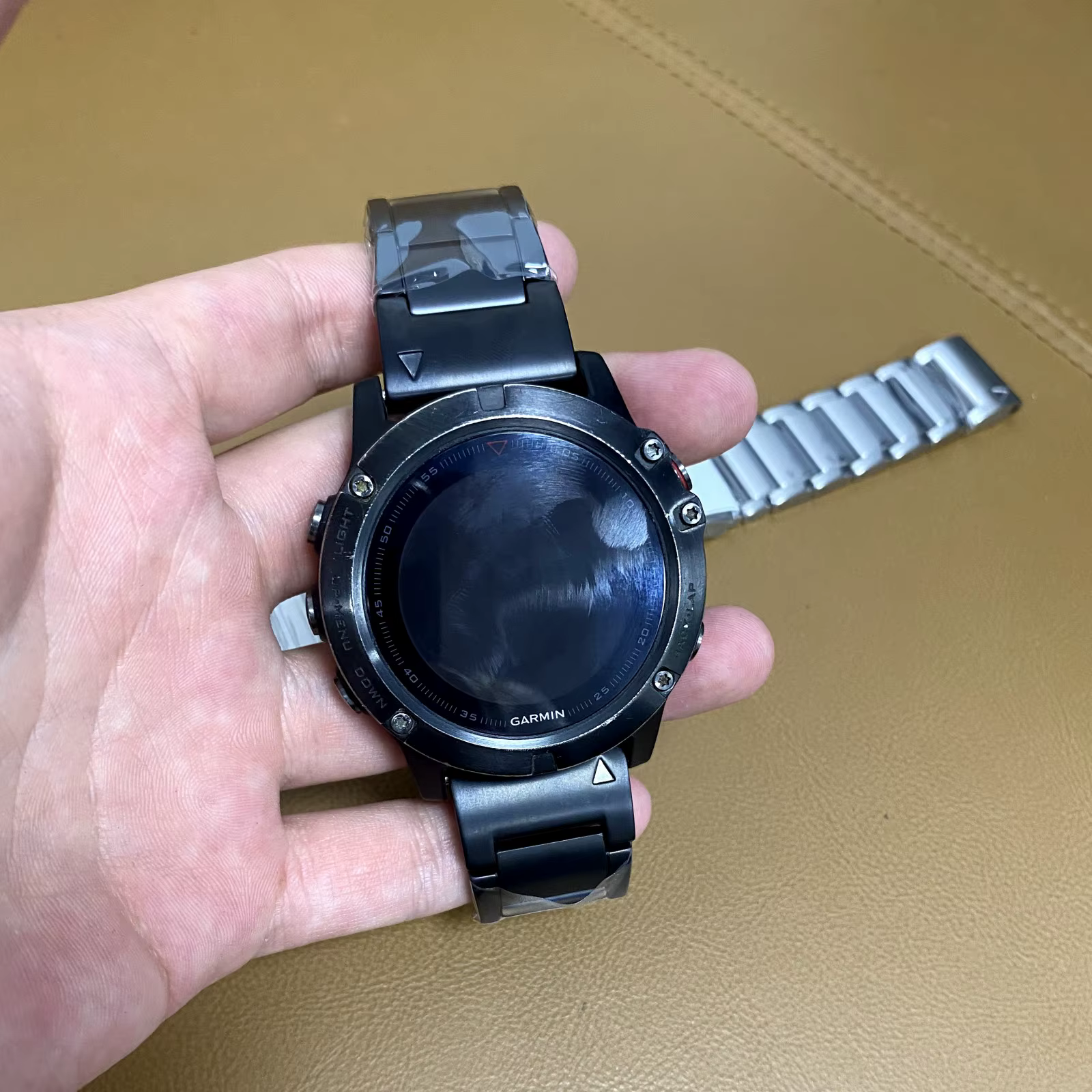 Runcool-Sangles en titane Quickfit pour bracelet Garmin