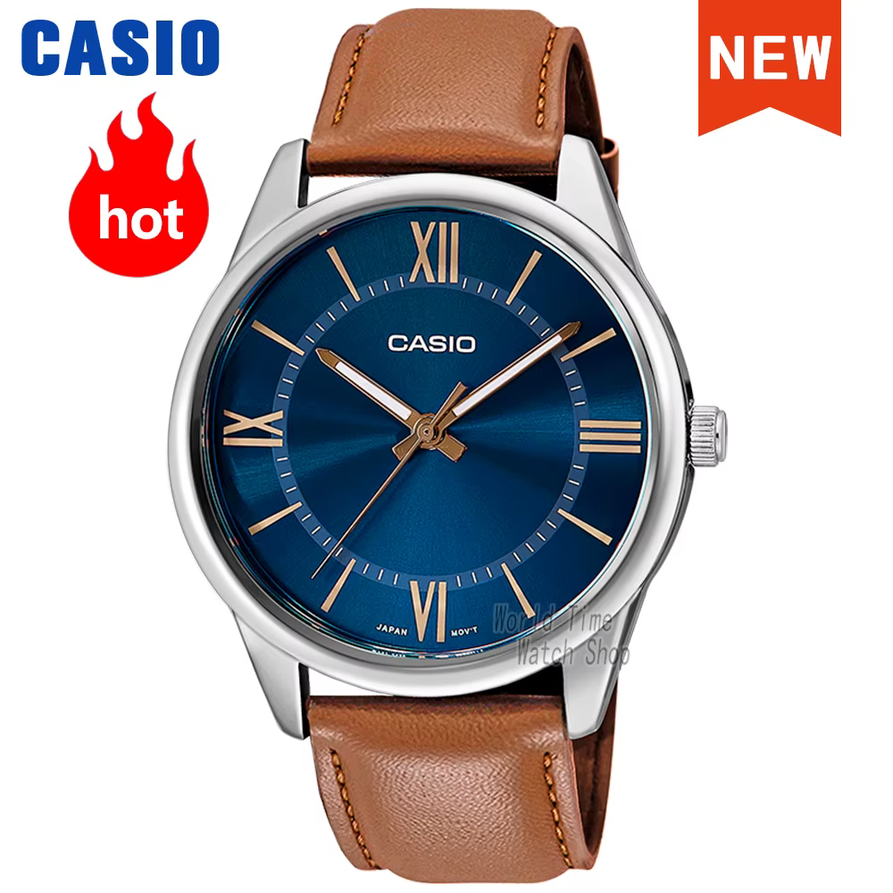 Montre Casio pour hommes ceinture Business Style montre-bracelet à quartz relogio masculino MTP-V005L