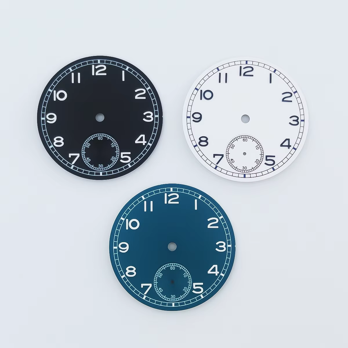 Cadran de montre Manbushijie 37 mm noir