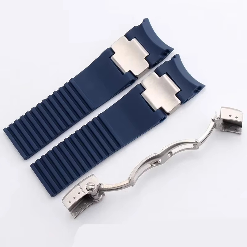Pour Ulysse Nardin bracelet de montre en caoutchouc de Silicone de haute qualité 263 DIVER