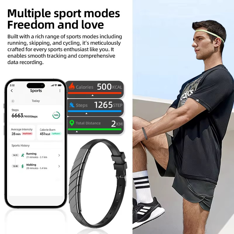 Bracelet connecté pour hommes et femmes