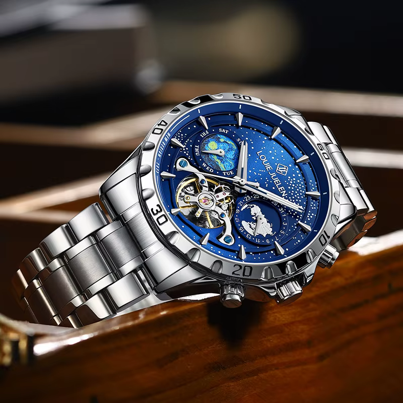 Montre automatique à remontage automatique pour homme