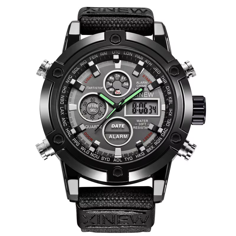 Montre d'affaires chronographe pour homme