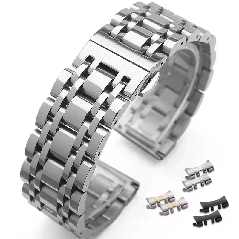 Bracelet en acier inoxydable solide 18mm 20mm 22mm