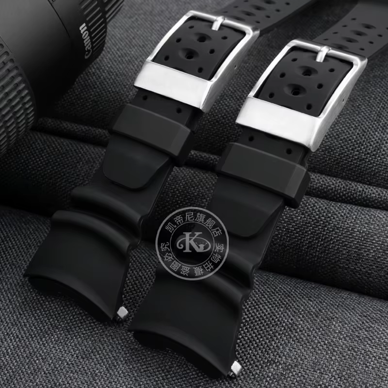 Bracelet de montre en caoutchouc pour Citizen BJ8050
