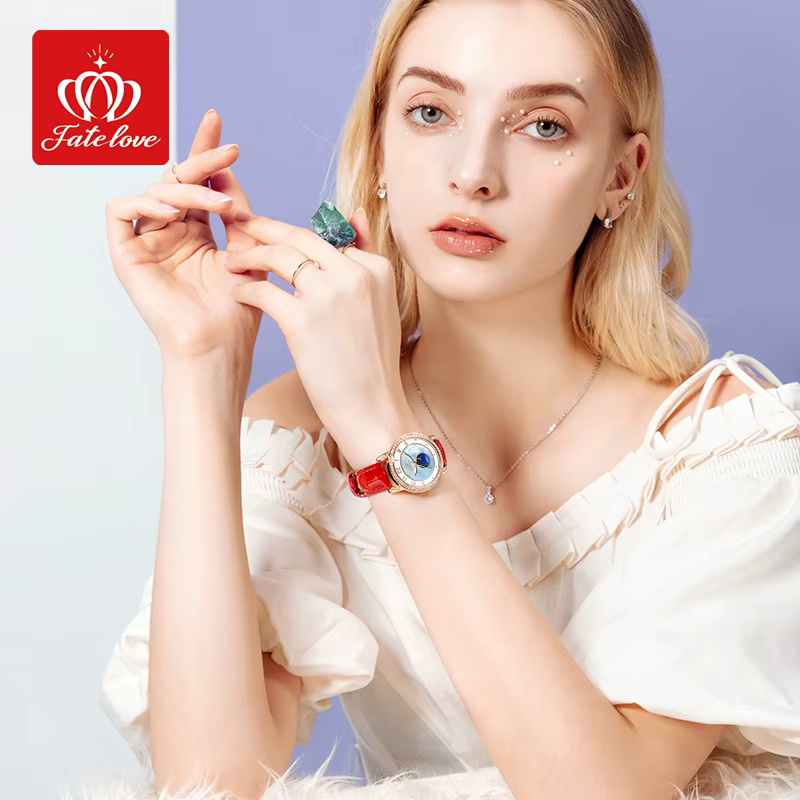 Petite montre à quartz pour femme