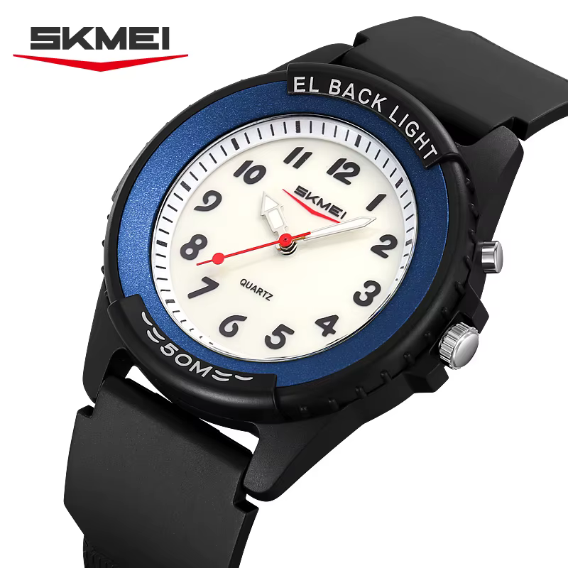 SKMEI 2433 Nouvelle Montre à Quartz Simple d'Extérieur pour Étudiants (Hommes et Femmes)