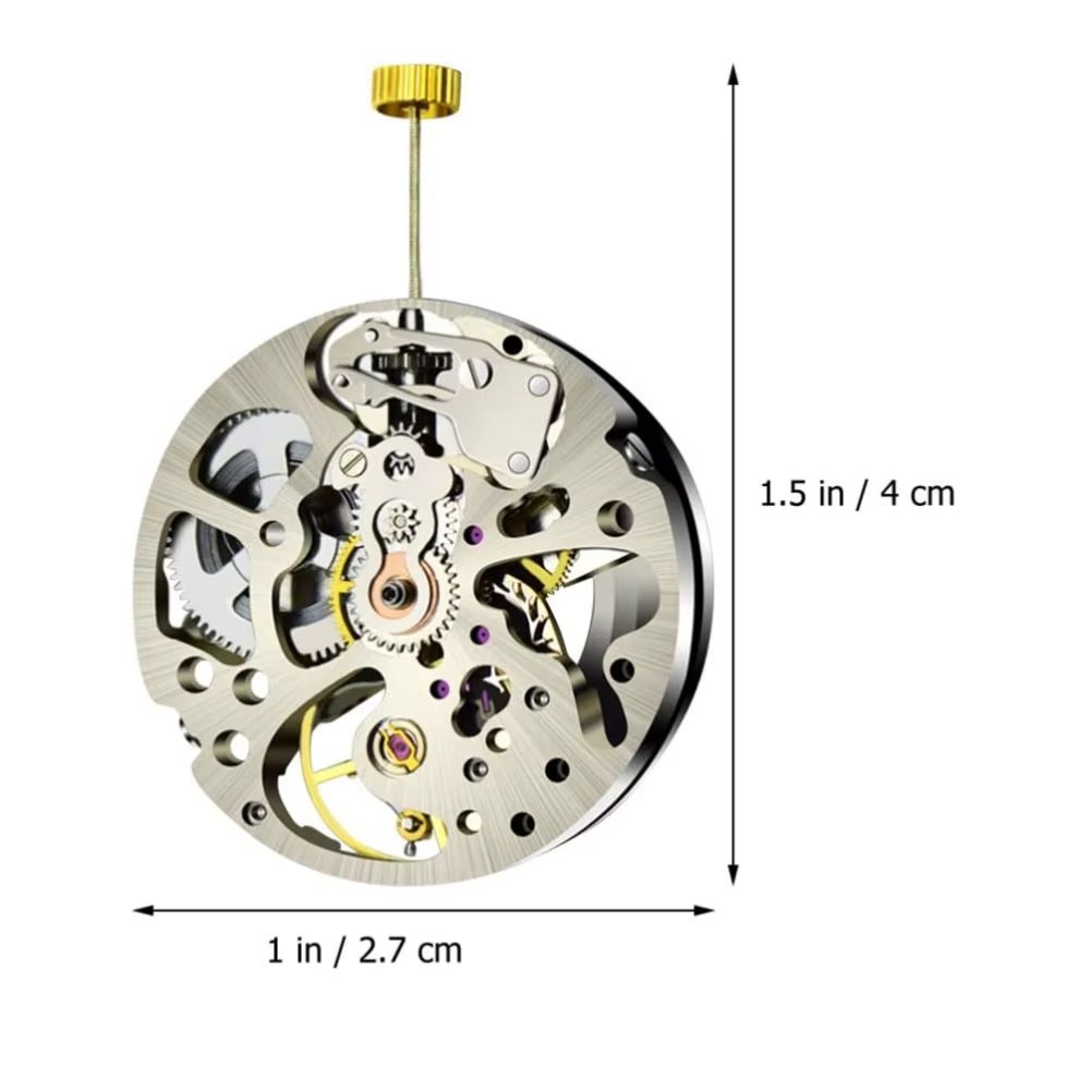 Mouvement de montre blanc