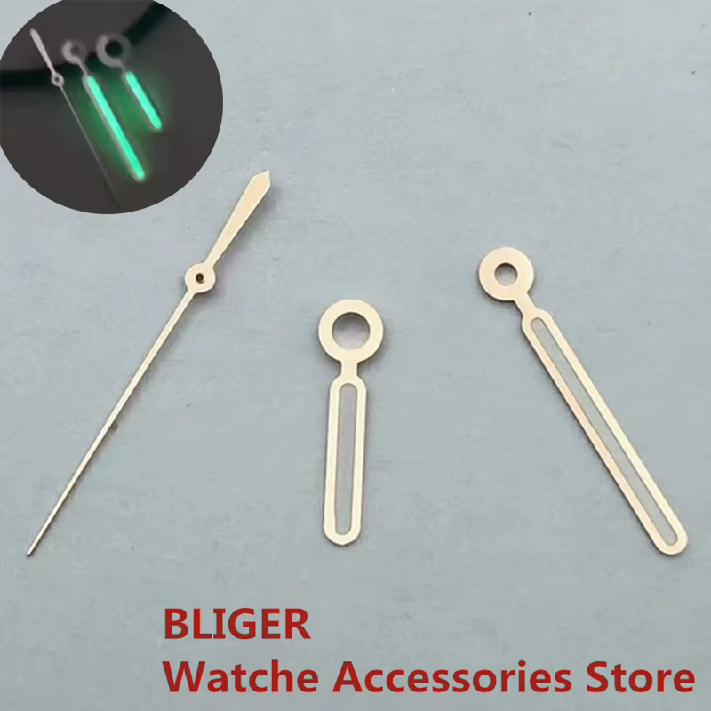 BLIGER – aiguilles de montre lumineuses vertes