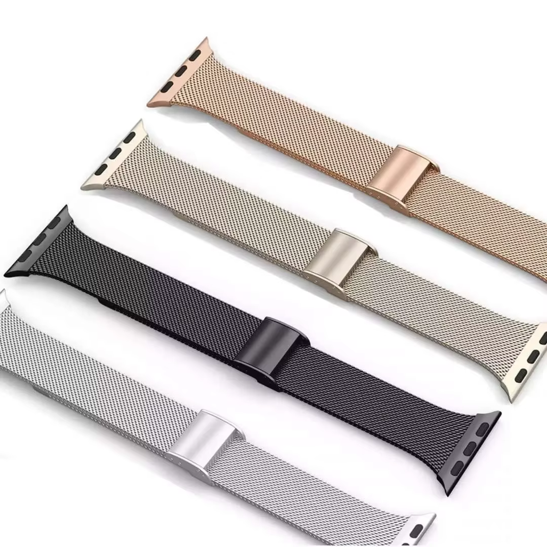 Bracelet milanais mince pour Apple Watch Ultra 3/2 49mm S11-10 42mm 46mm