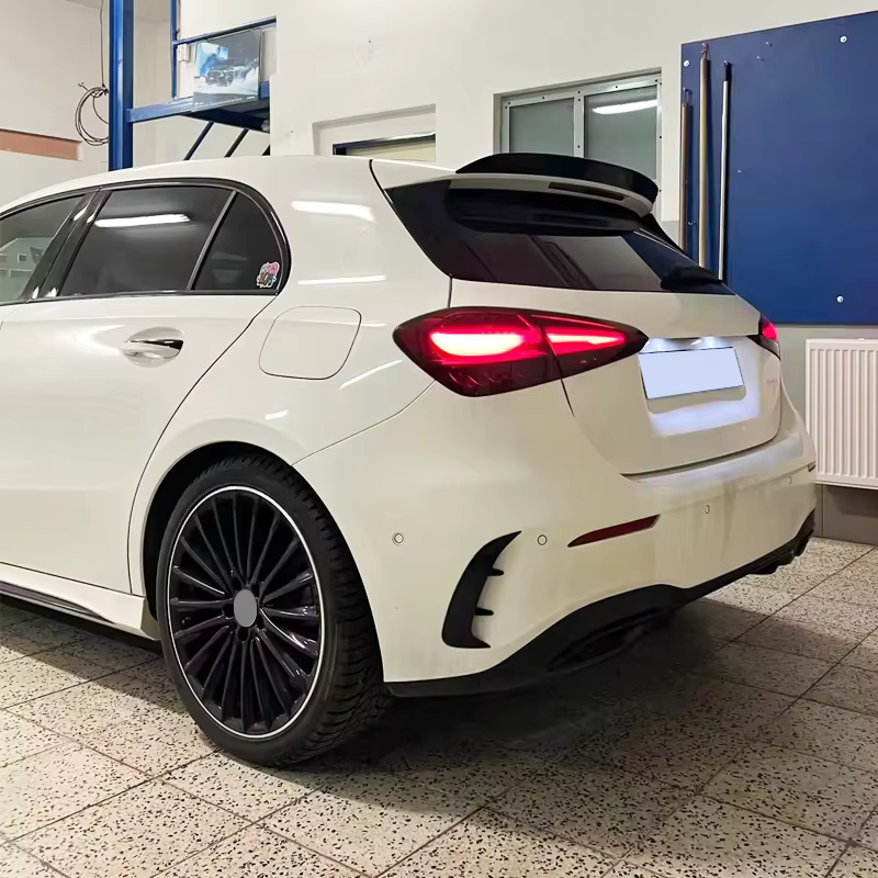 Accessoires pour Mercedes Benz Classe A W177 Hayon V177 Berline A200 A250 A35 A45 AMG Ailerons latéraux de pare-chocs arrière