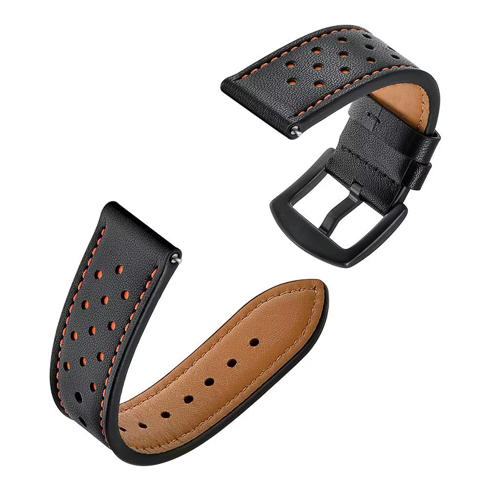 Bracelet en cuir de 22mm pour montre OnePlus 3 2 2R/OnePlus