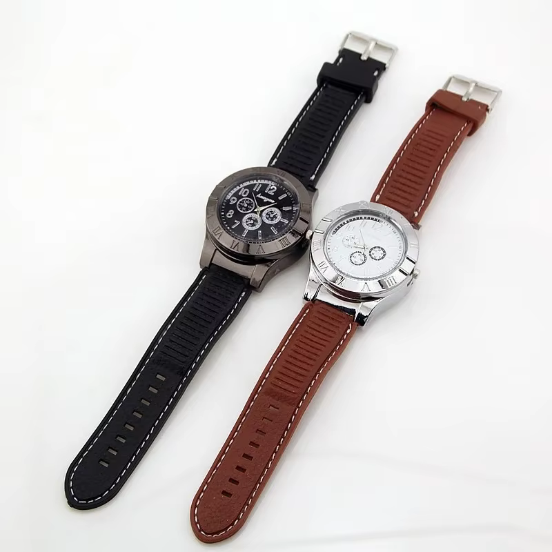 Allume-cigare électronique, montre à Quartz, Rechargeable par USB, allume-cigare écologique, accessoires multifonctionnels pour fumer