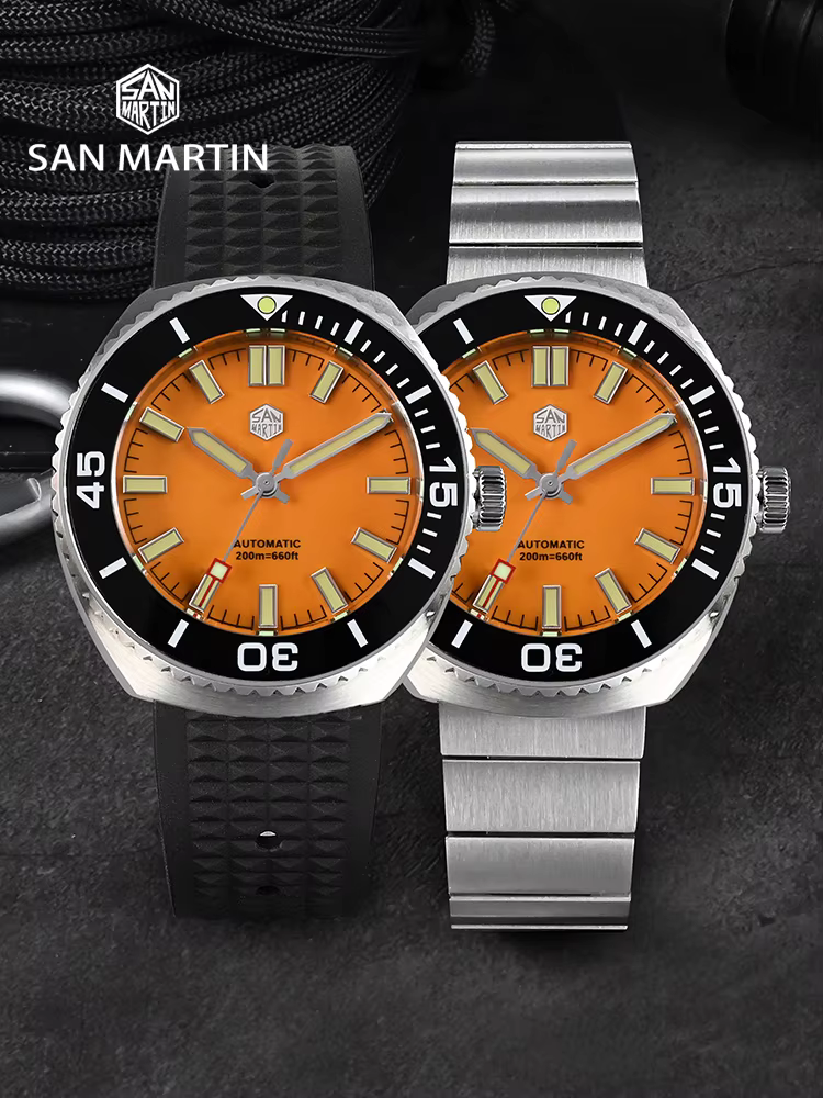 San Martin-Montre de Plongée pour Homme
