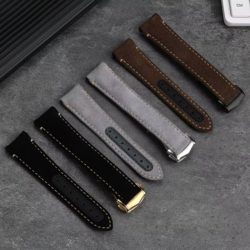 Pour Omega côté sombre de la lune Speedmaster 311.92.44 bracelet de montre à fermoir déployant