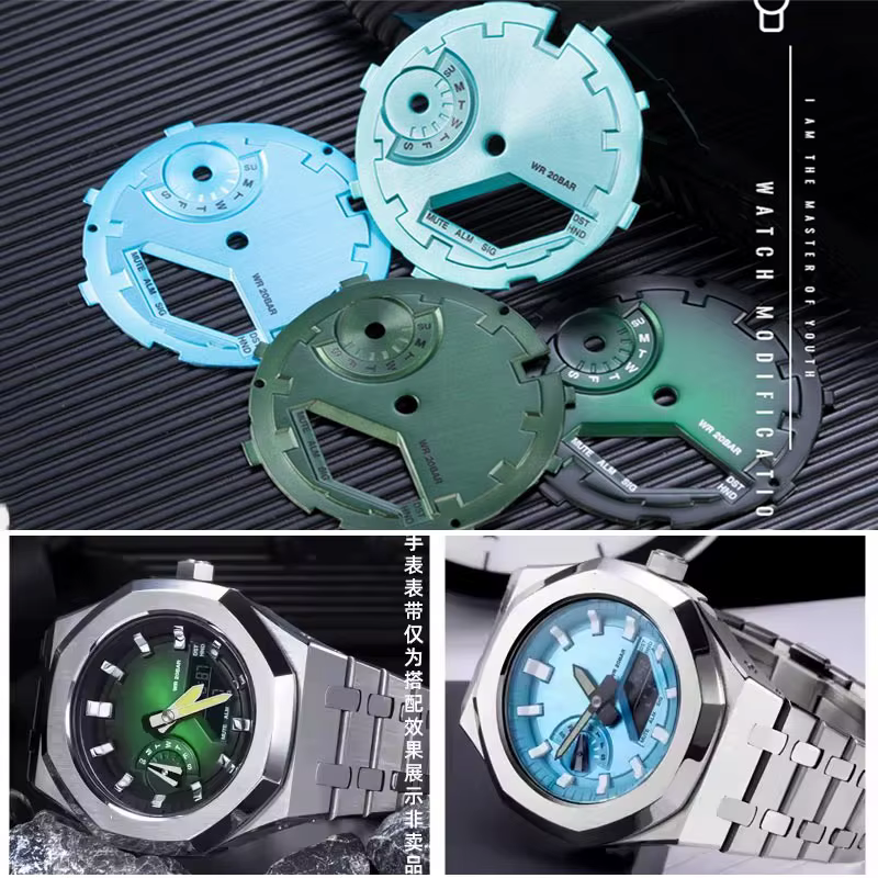 Kit de modification DIY pour cadran de montre Casio G-Shock GA-2100 2110