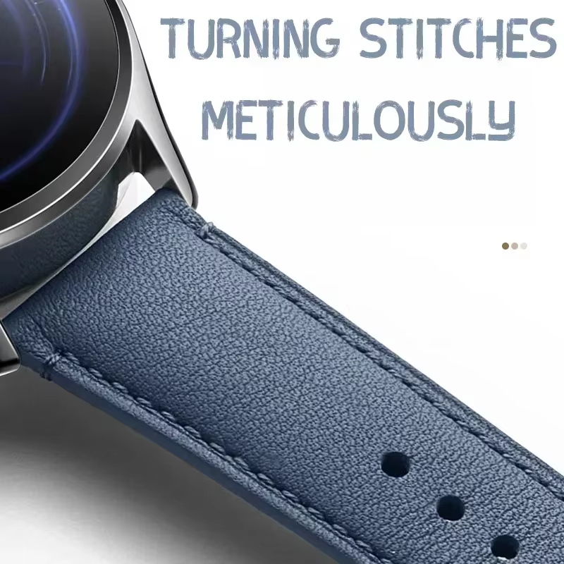 Bracelet en cuir souple actif pour montre Xiaomi S4 S3/S2/S1