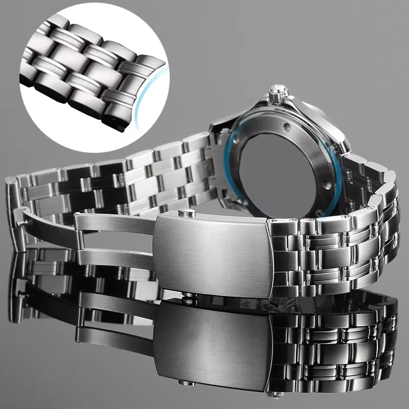 Bracelets de montre en acier inoxydable pour hommes