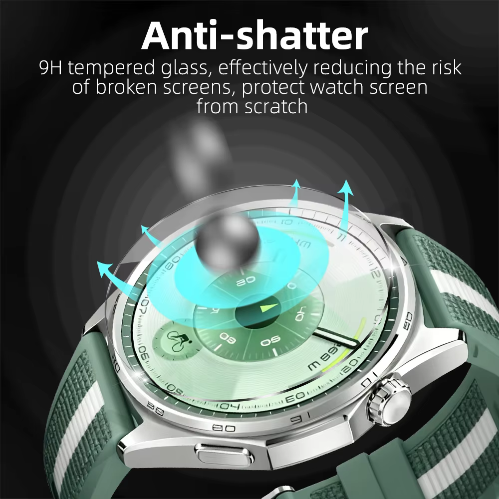 Verre trempé 9H pour Huawei Watch GT 6 Pro 46mm 41mm
