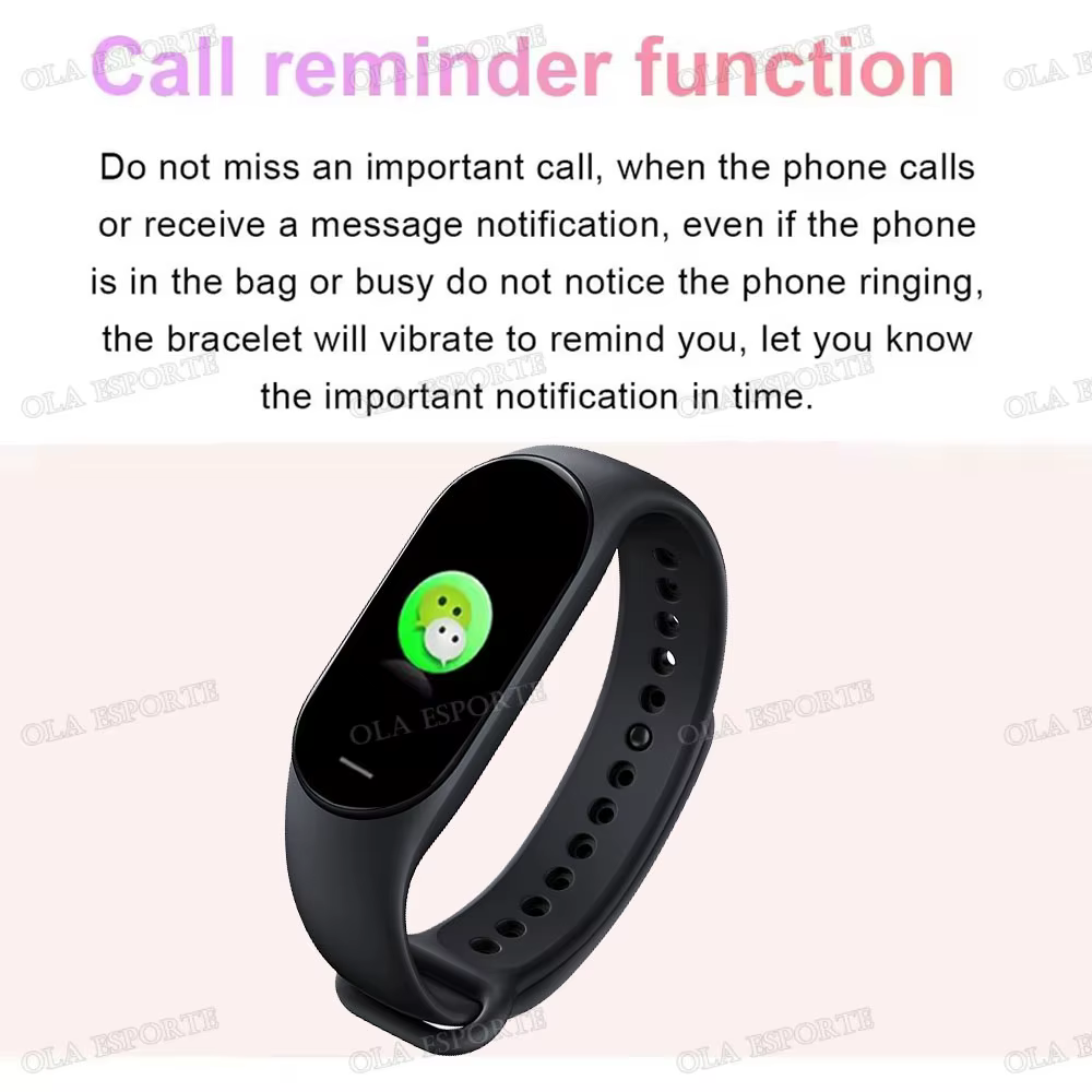 Montre intelligente M7, bracelet intelligent, fréquence cardiaque, montre connectée, suivi de la forme physique, pression artérielle, bracelet de sport étanche, bracelet de fitness 7, hommes femmes