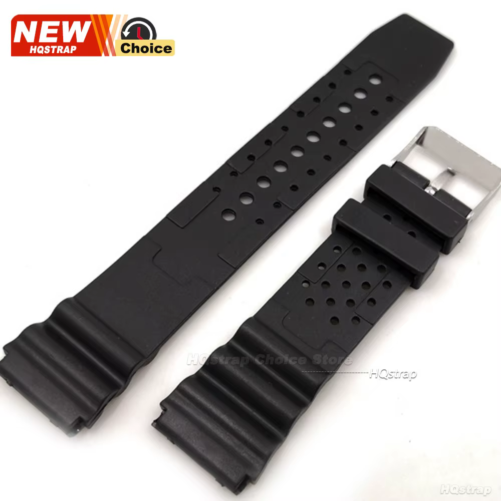 Bracelet de montre en plastique 18mm 20mm 22mm pour hommes et femmes