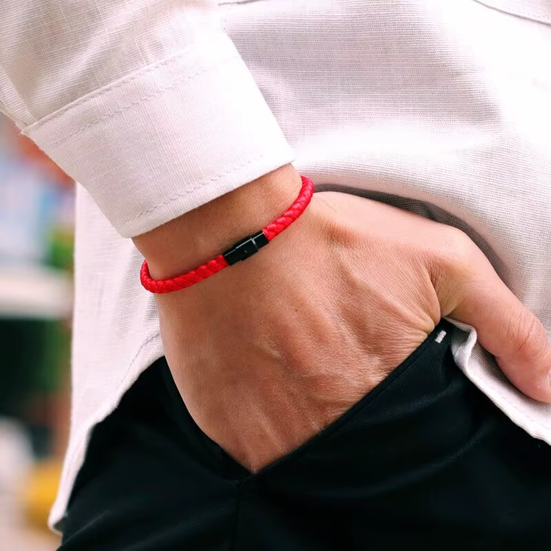 Ensemble de bracelets porte-bonheur pour hommes