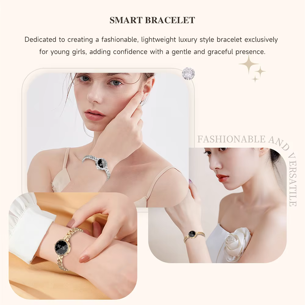 Montre connectée élégante pour femmes