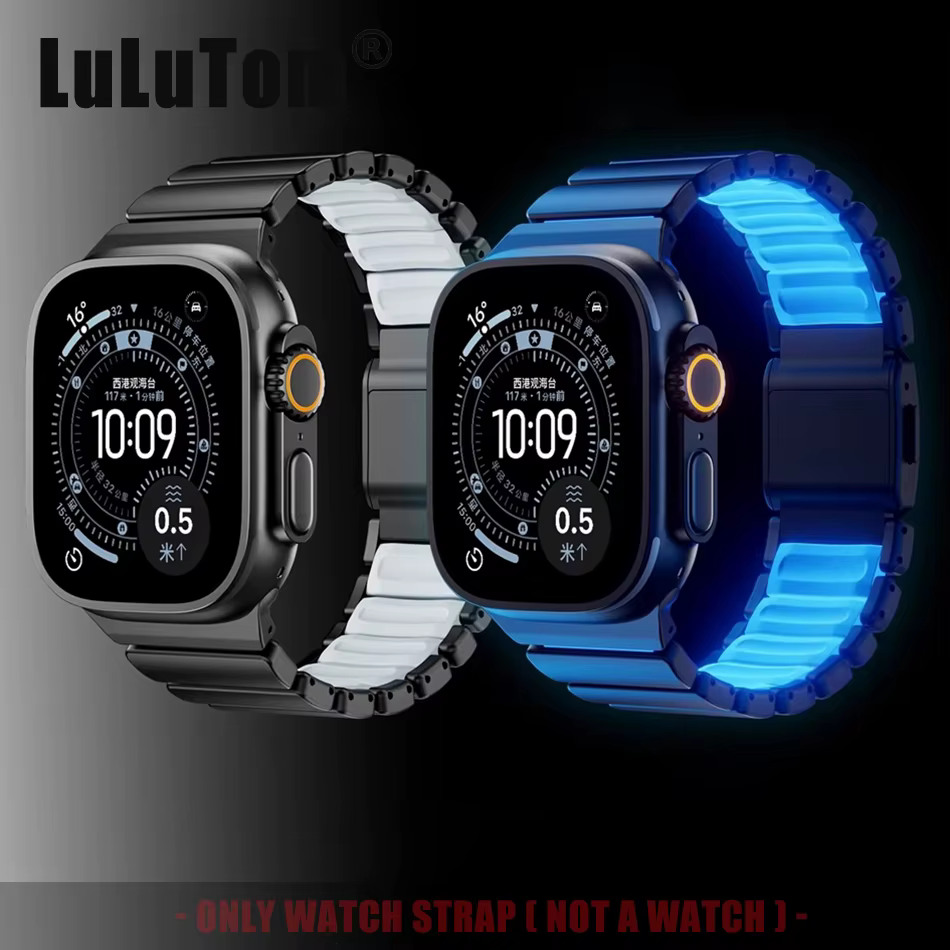 Bracelet Titanium Stratos pour Apple Watch 1- 11 SE