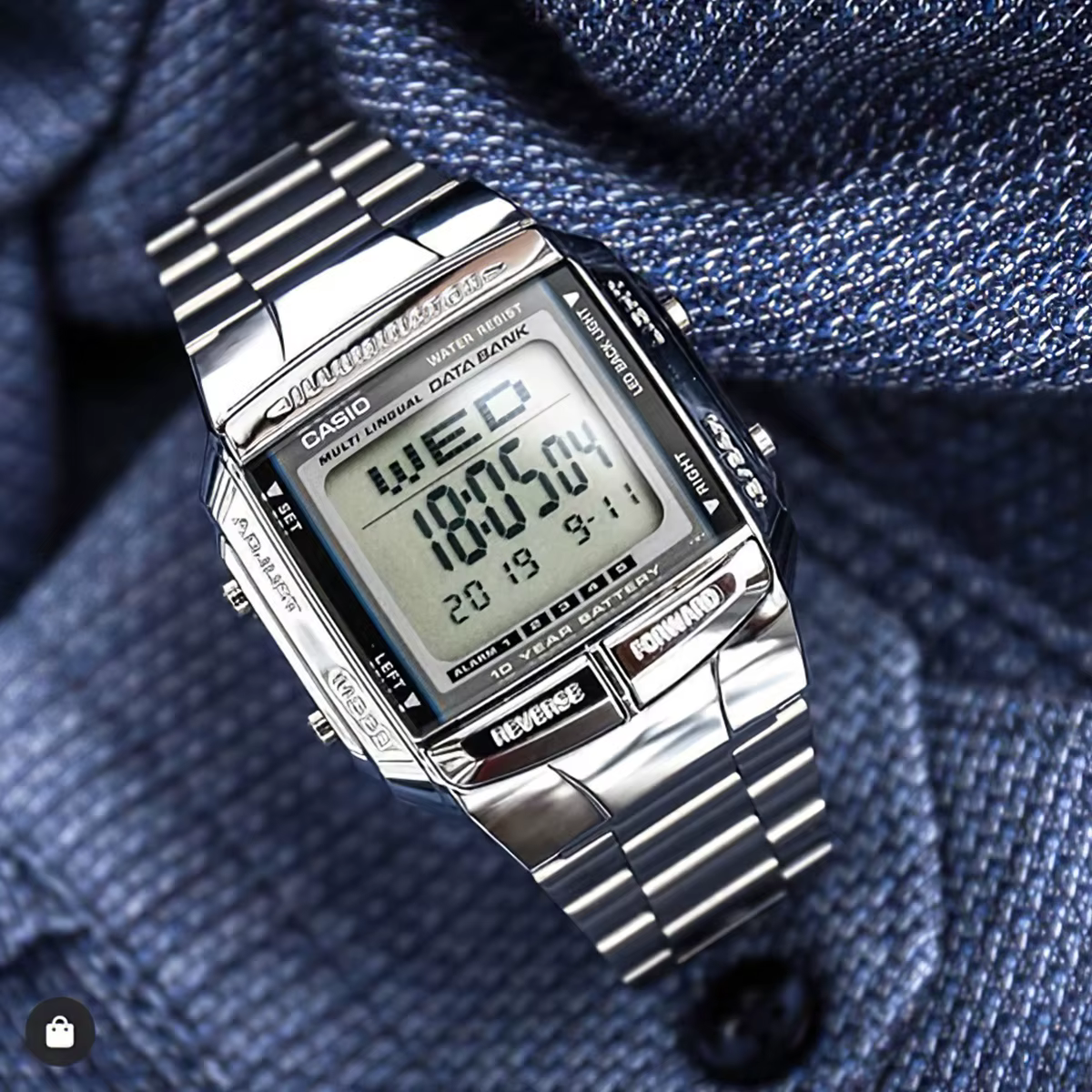 Casio montre pour hommes top marque de luxe ensemble étanche classique vintage petits pépites d'argent relogio masculino DB-360-1A