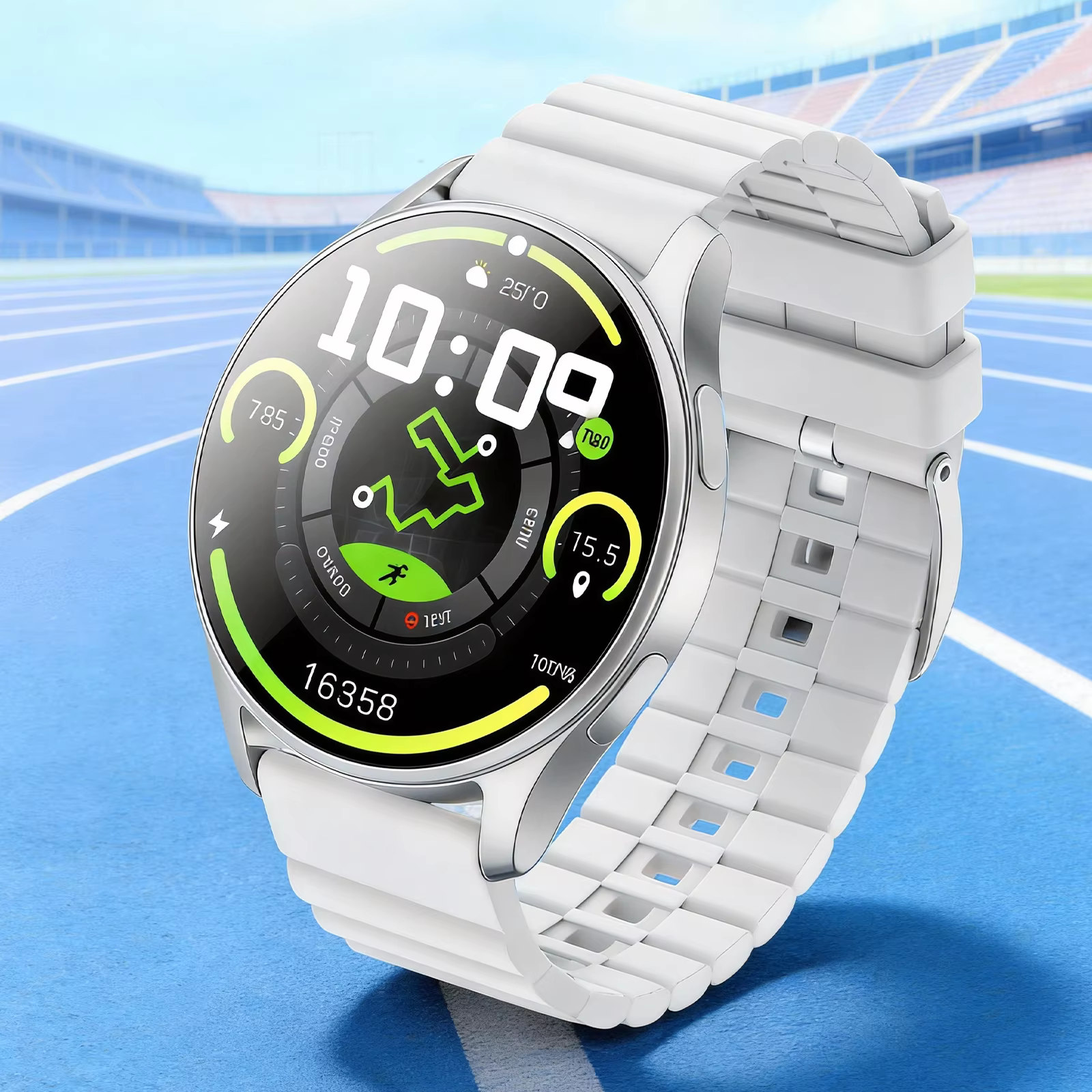 Montre connectée GPS, appels Bluetooth